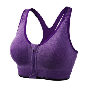 Zipper Sports Bra